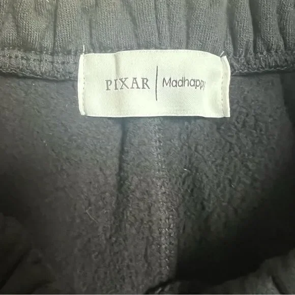 Madhappy x Pixar Toy Story Fleece Shorts Unisex Cotton Black Small - Picture 3 of 7